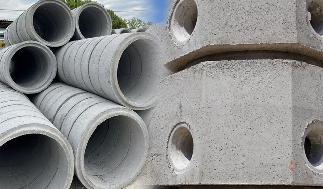Beton boru ve prefabrik baca elemanları satın alınacaktır