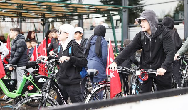 Pedallar Cumhuriyet Bayramı için çevrildi