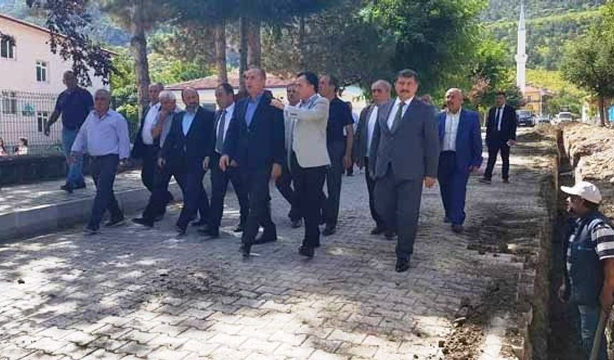 Milletvekili Ceylan ve Kavuncu’dan Laçin’e çıkartma