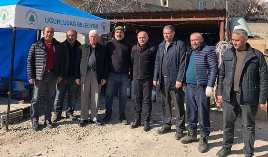 Dodurga Belediye Başkanı Aydın'dan afet bölgesine ziyaret