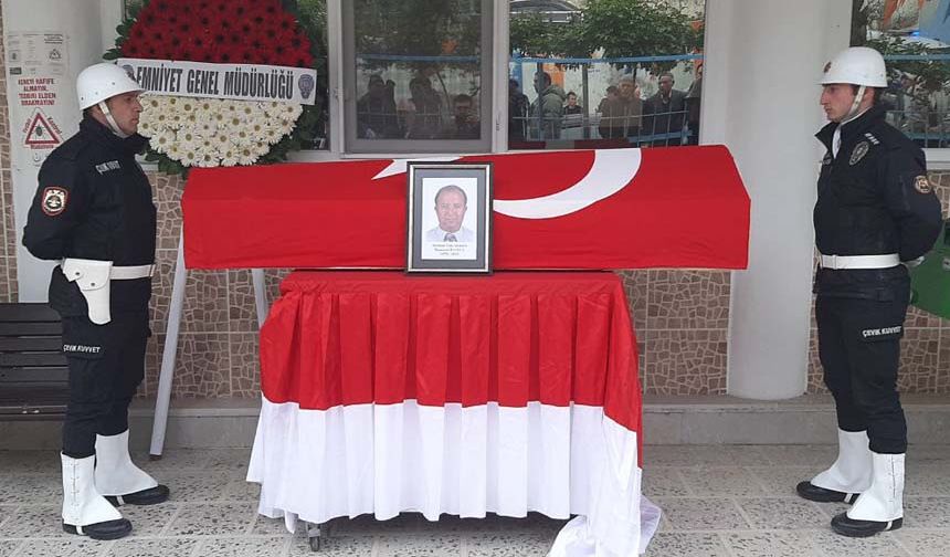 Kalp krizi nedeniyle vefat eden polis memuru Dodurga'da defnedildi