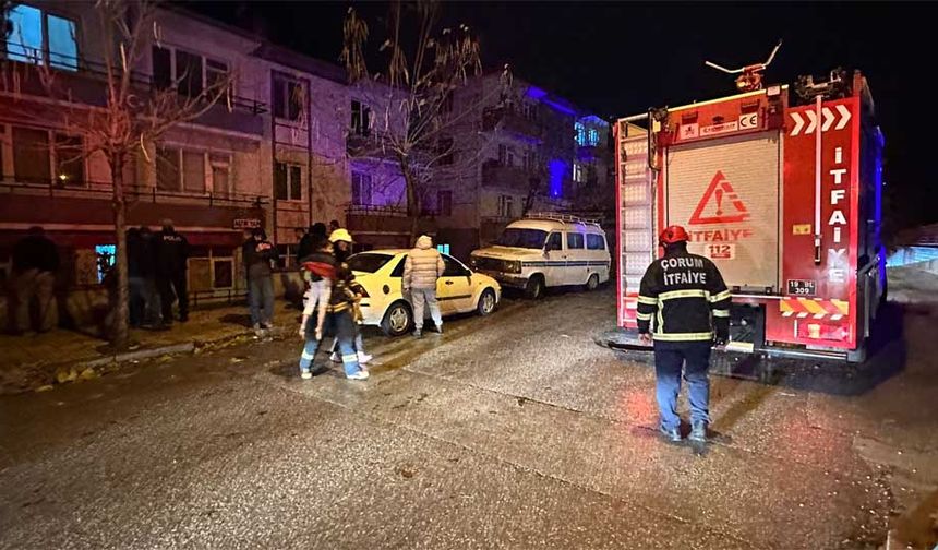 Dumandan etkilenen 3'ü çocuk 5 kişi hastaneye kaldırıldı