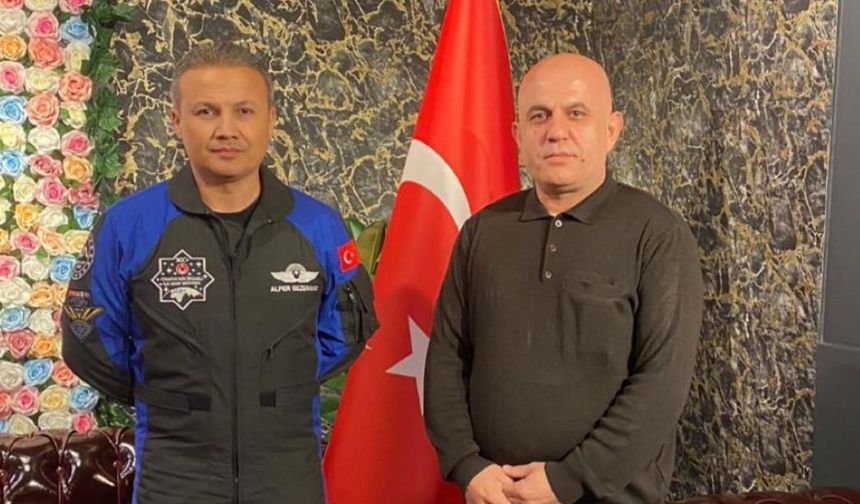 İlk Türk astronot Gezeravcı Çorum’a geldi