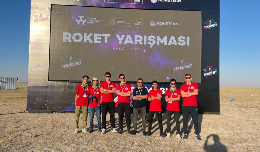 Teknofest'e Çorumlu gençler damga vurdu: En iyi tasarım ödülü