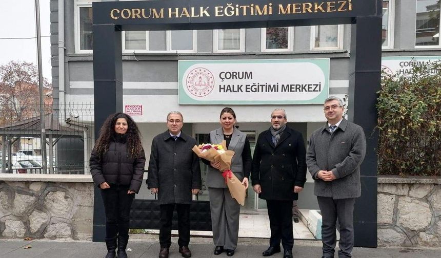 Vali Yardımcısı Yeliz Mercan’ın  Çorum HEM ziyareti