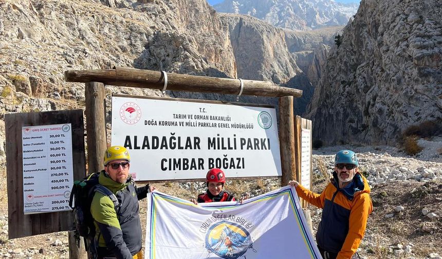 Çorumlu dağcılar, Niğde’de arama kurtarma eğitimi aldı