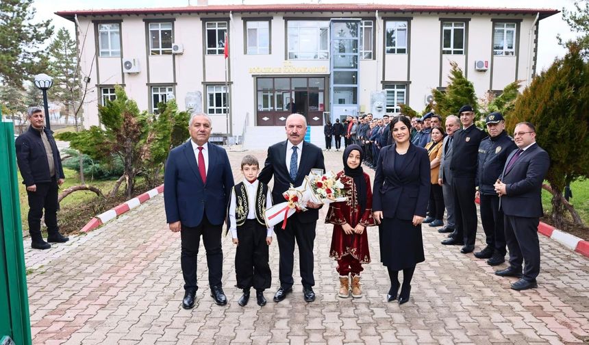 Vali Ali Çalgan, Boğazkale’yi ziyaret etti