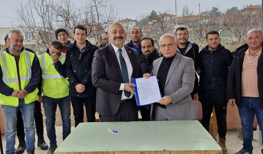 Ortaköy’de toplu  sözleşme imzalandı