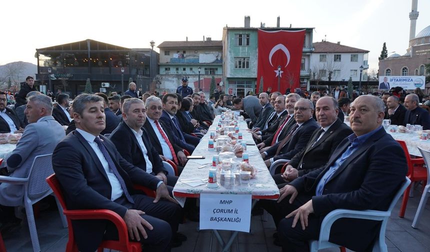 MHP’den Osmancık’ta  birlik ve beraberlik iftarı