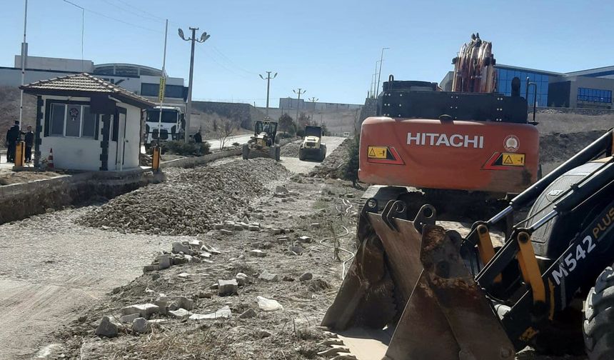 Sungurlu OSB’nin  altyapısı güçleniyor