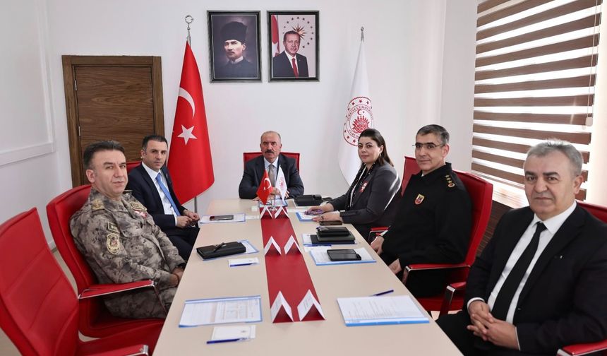 Genişletilmiş Asayiş  toplantısı düzenlendi
