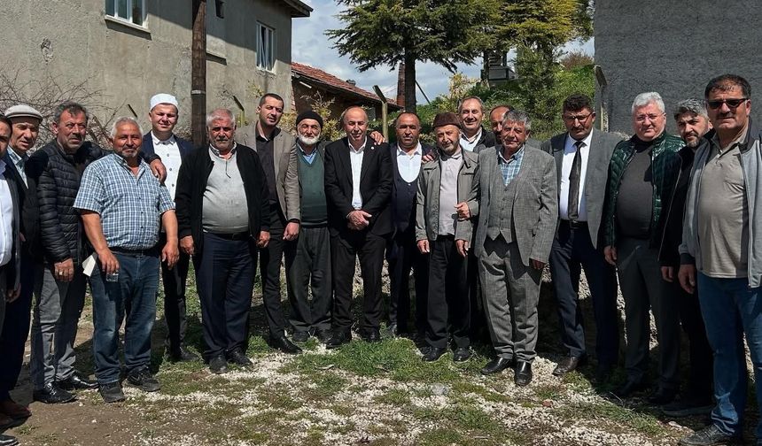 Çorum'da köylüler yağmur duasına çıktı