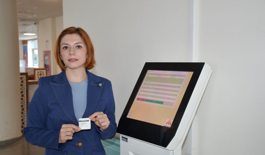 Hastanede “kiosk” dönemi başlıyor