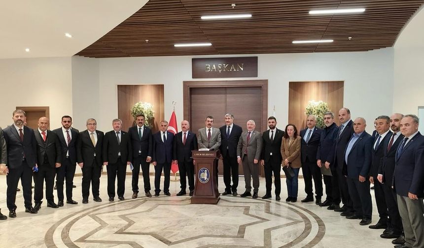 Bakan Tekin’e İskilip’in  eğitim talepleri iletildi