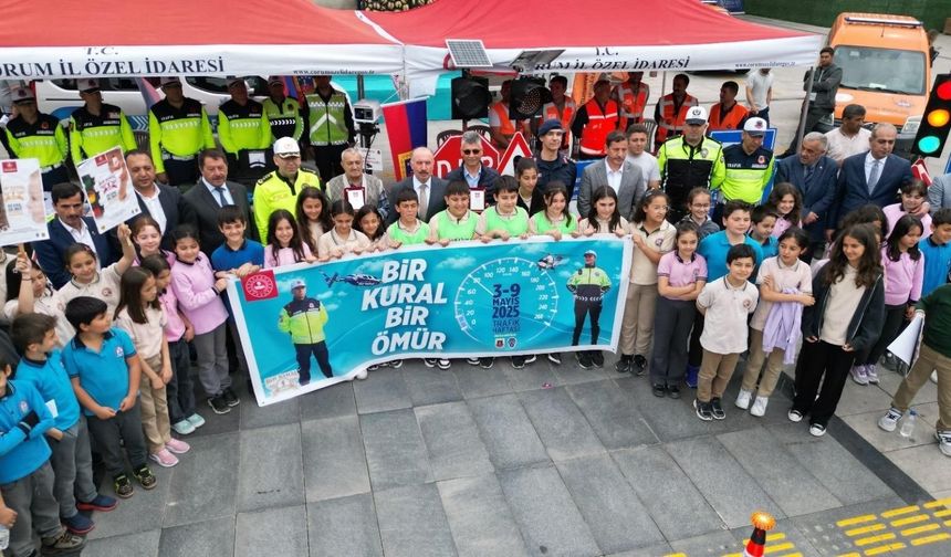 Trafik Haftası etkinlikleri  yoğun katılımla gerçekleşti