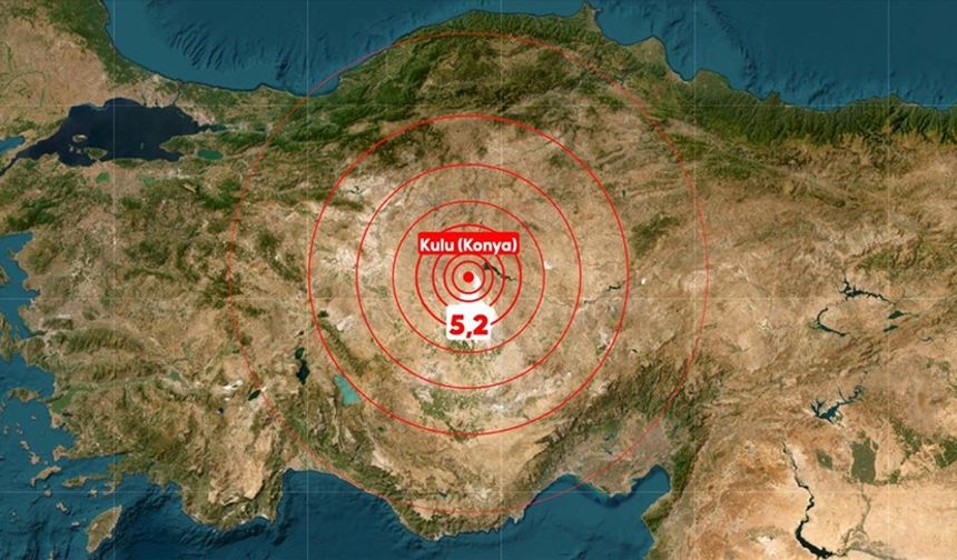 Konya'da 5,2’lik deprem! Çorum'da da hissedildi