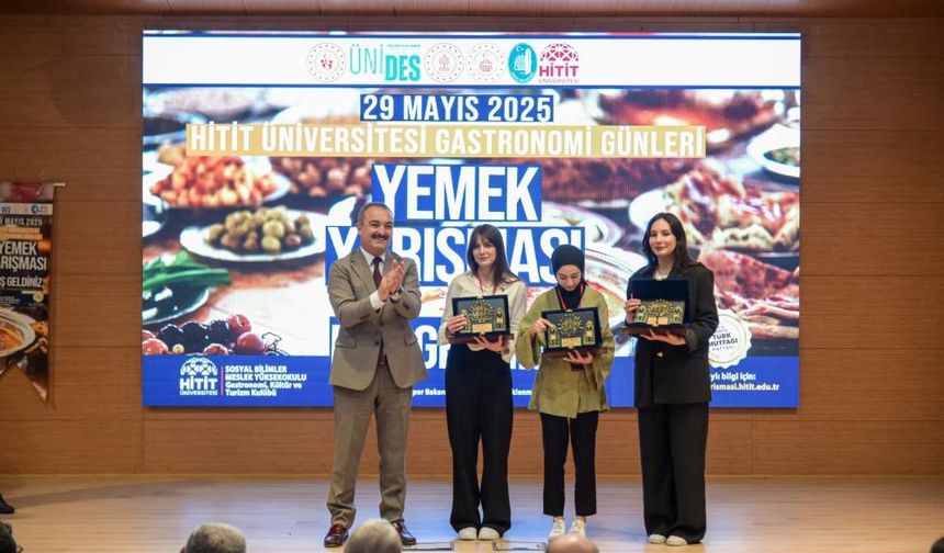 Çorum'da Türk Mutfağı Haftası gastronomi yarışmasıyla kutlandı