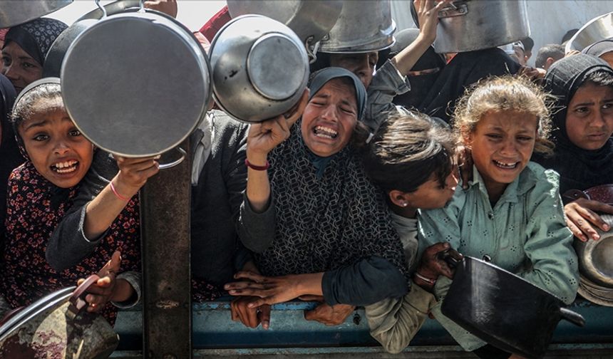 Gazze'de 65 binden fazla çocuk açlık nedeniyle ölüm riski altında