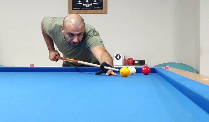 Çorum’da 3 Bant Bilardo Bölge Şampiyonası var