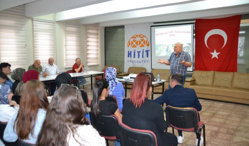 Kargı MYO'da “iş sağlığı ve güvenliği” paneli