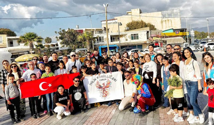 İyilik Gönüllüleri Hatay Samandağlı çocuklarla buluştu