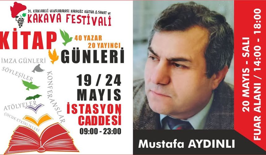 Mustafa Aydınlı imza gününde