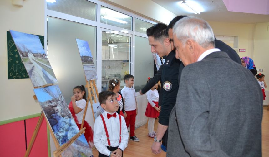 “Öğrencilerin Gözünden Kargı” Sergisi beğenildi