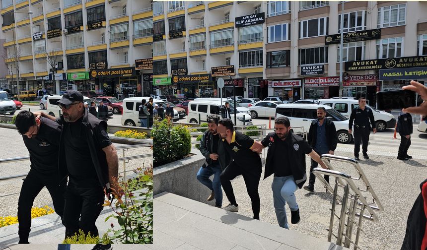 Silahlı saldırı şüphelisi 2 kardeş Adliye'de