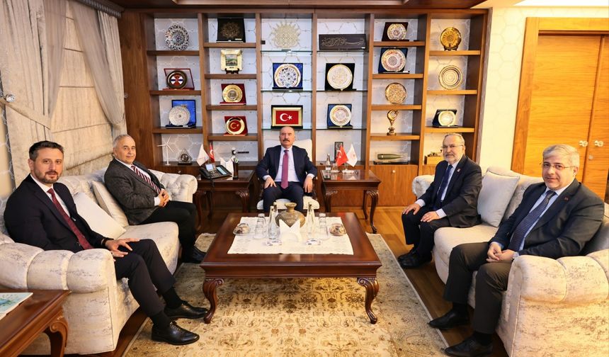 Çalgan ve Aşgın, 15 Temmuz Derneği yöneticilerini ağırladı