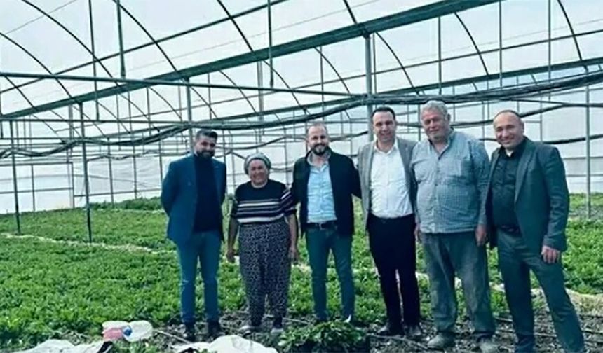 Uysal: “Ülkenin aydınlık geleceği  çiftçimizin alın terinde yatıyor”