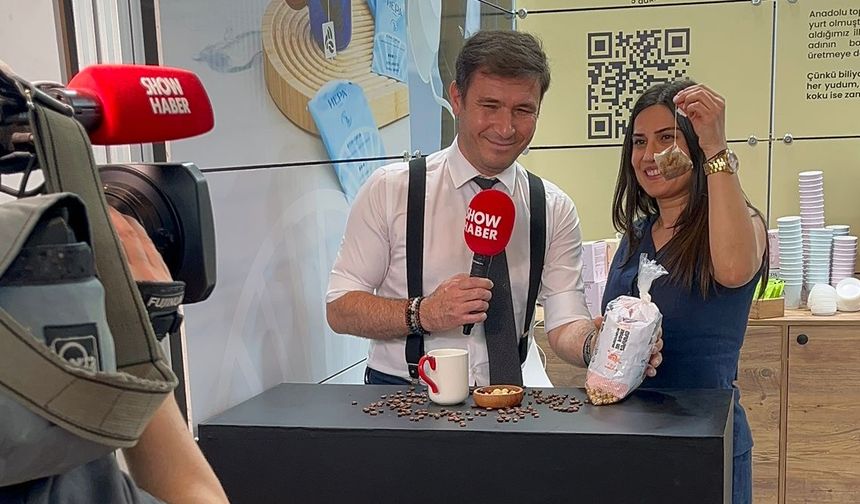 Zeynep Yarımca “Hepa Coffee” markası ile fuarda