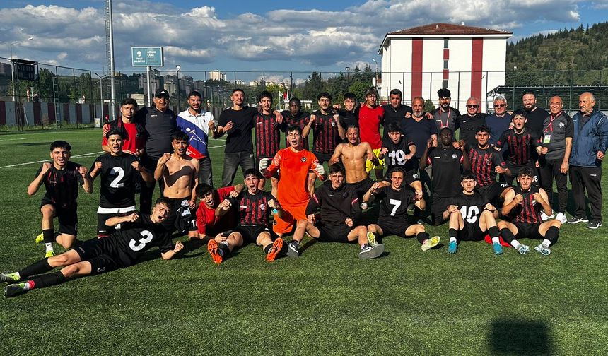 Çorum FK’nın gençleri finale adını yazdırdı: 2-1