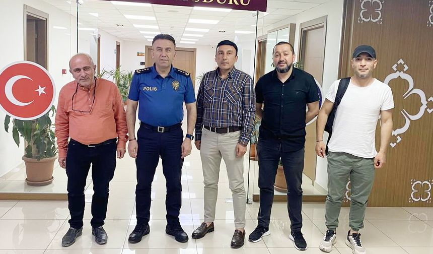Spor gazetecilerinden Pehlivan’a ziyaret