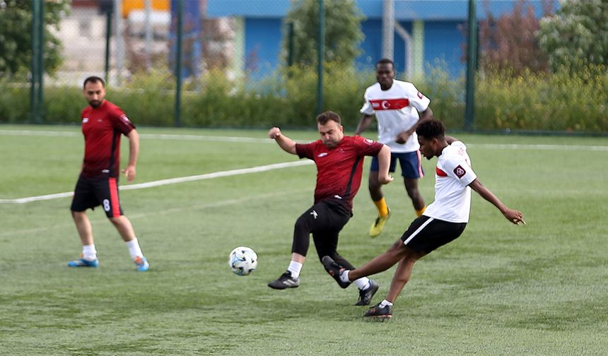 Hitit Üniversitesi’nde kaynaşma maçı yapıldı