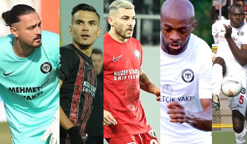 Altı futbolcu tamam