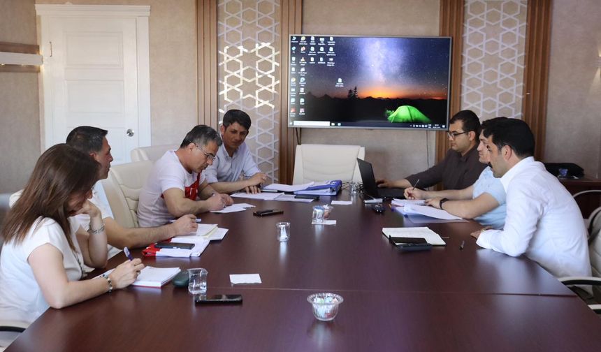 Yaz spor okulları için  planlama toplantısı