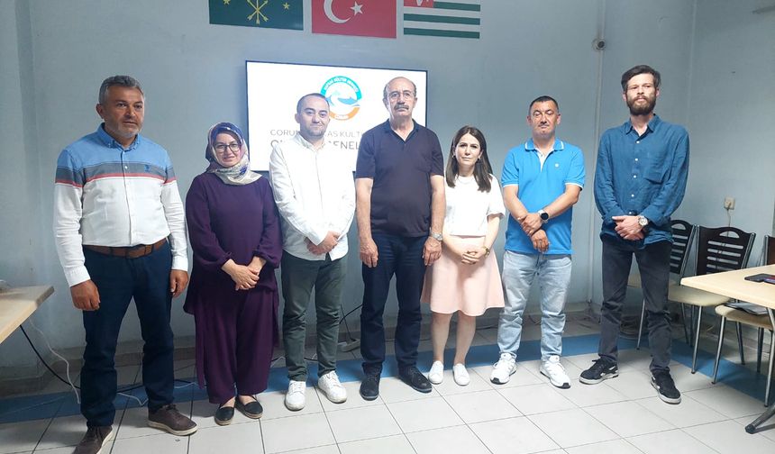 Çorum Kafkas Derneği’nde yeni yönetim