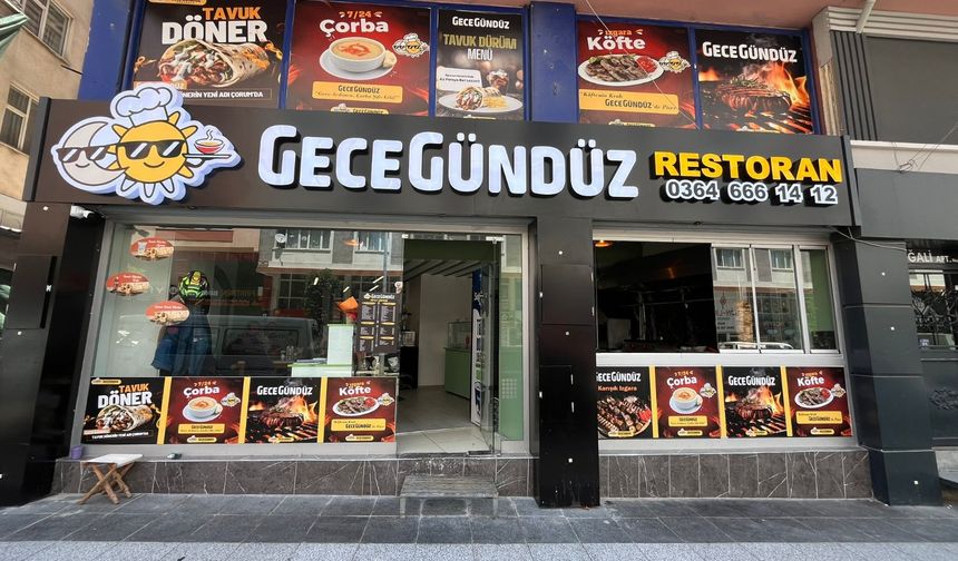 GeceGündüz Restoran  yarın hizmete açılacak