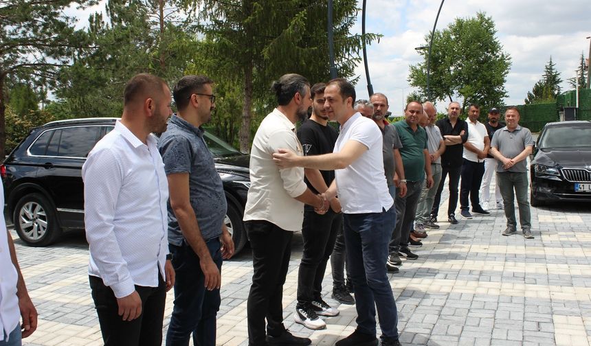 Kaymakam Tok'u ilçe protokolü  ve mesai arkadaşları uğurladı