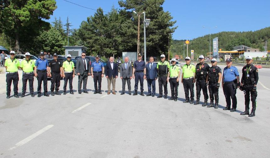 Çorum'da bayram öncesi trafik denetimleri arttırıldı