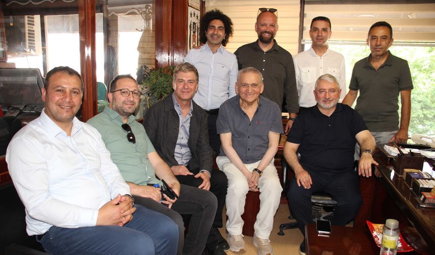Aşgın ve Sağtürk’ün ziyaretleri