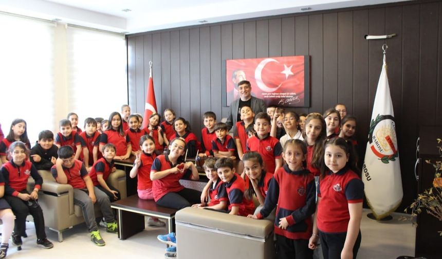 Miniklerden geleceğe mektup