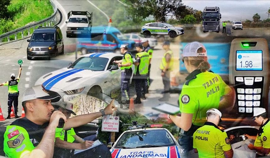 Emniyet ve trafik ekiplerince bir haftada 403 bin 49 sürücüye işlem yapıldı