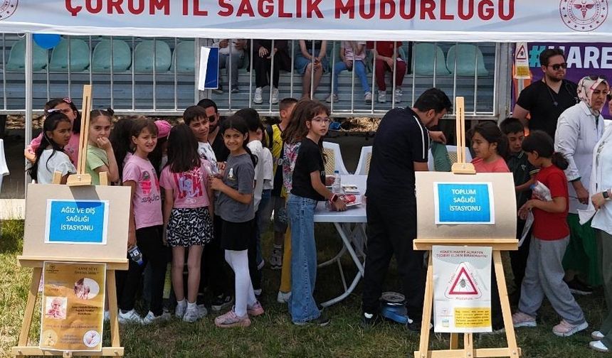 Dodurga’da “Sağlıklı Çocuk, Sağlıklı Gelecek” etkinlikleri