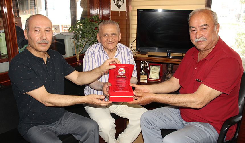 Şevket Erzen ve Bülent Özkaleli’nin ziyaretleri