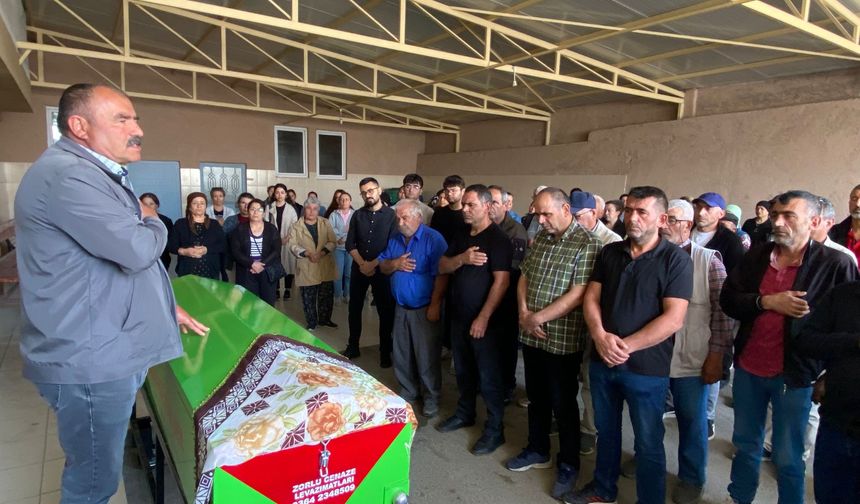 Züleyha Kuzu’ya hazin tören