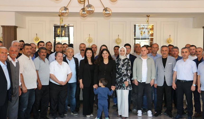 Kaymakam Yıldız için  veda yemeği düzenlendi