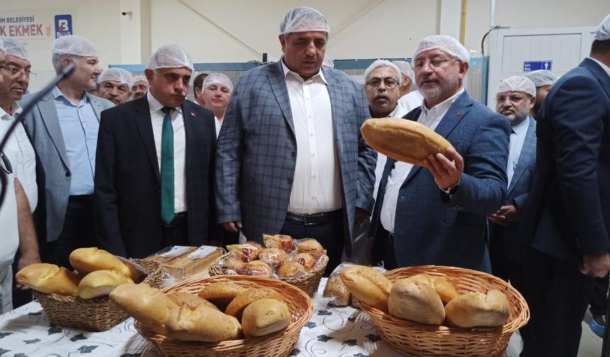 Çorum’da Halk Ekmek’in üretim kapasitesi günlük 120 bine ulaştı