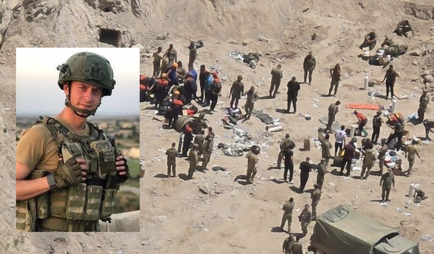 Çorumlu Şehit Üsteğmen’in  naaşını ararken şehit düştüler