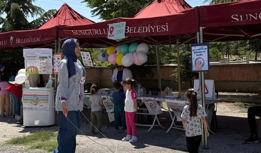 Sungurlu’da “Sağlıklı Çocuk,  Sağlıklı Gelecek” etkinliği